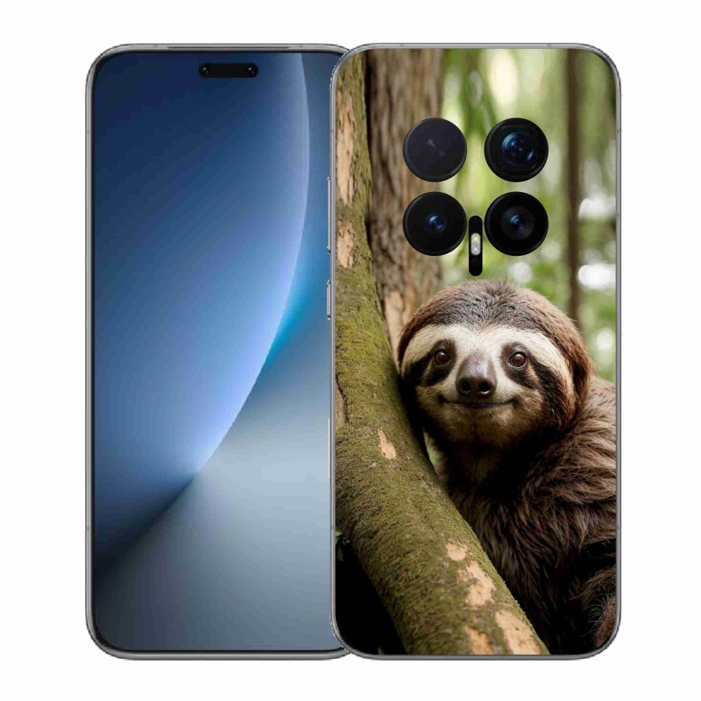 Gelový kryt mmCase na Honor Magic 8 Pro - usměvavý lenochod