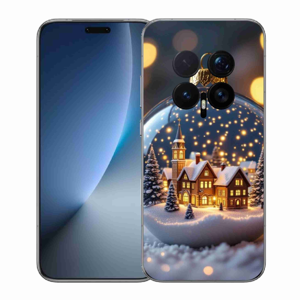 Gelový kryt mmCase na Honor Magic 8 Pro - vánoční koule 4