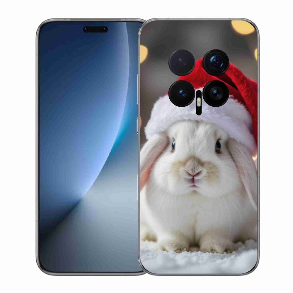 Gelový kryt mmCase na Honor Magic 8 Pro - vánoční králík
