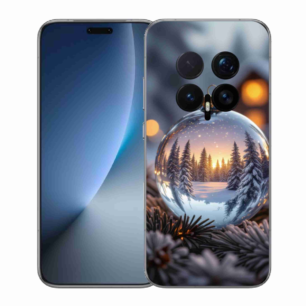 Gelový kryt mmCase na Honor Magic 8 Pro - vánoční ozdoba