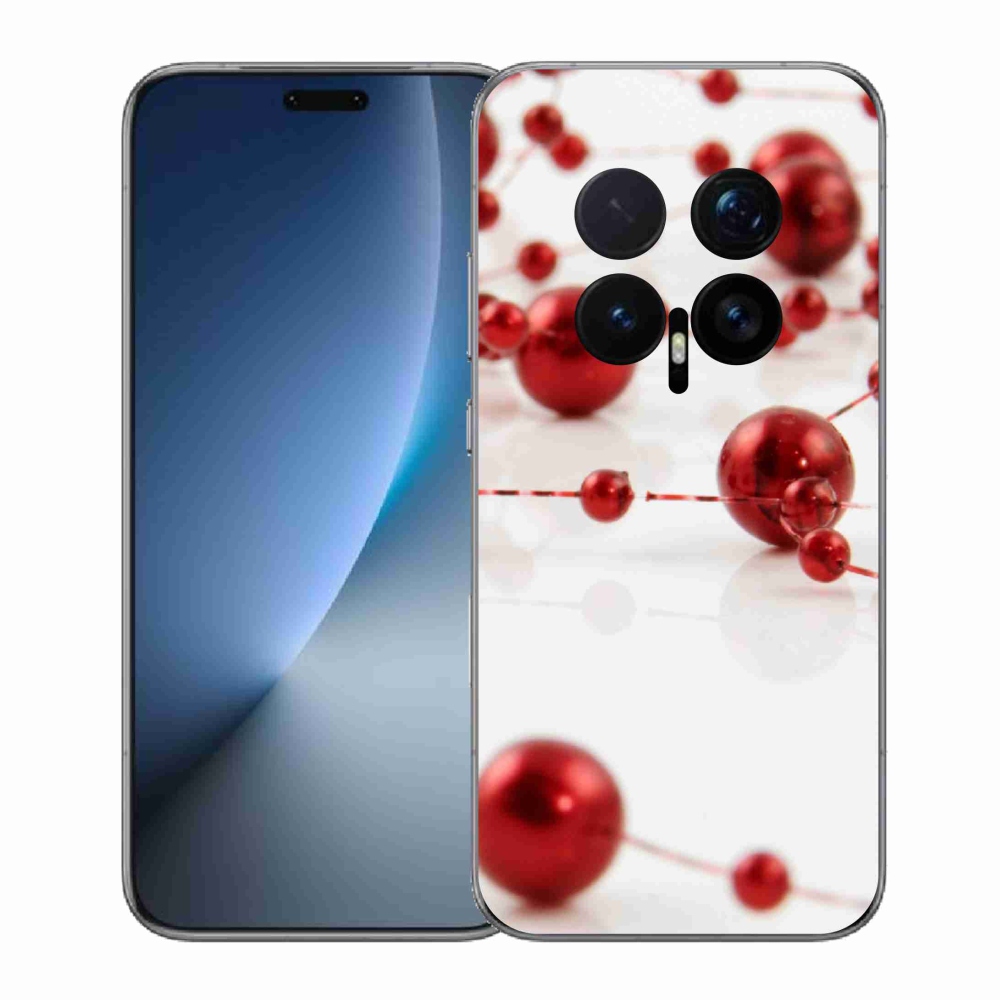 Gelový kryt mmCase na Honor Magic 8 Pro - vánoční řetěz