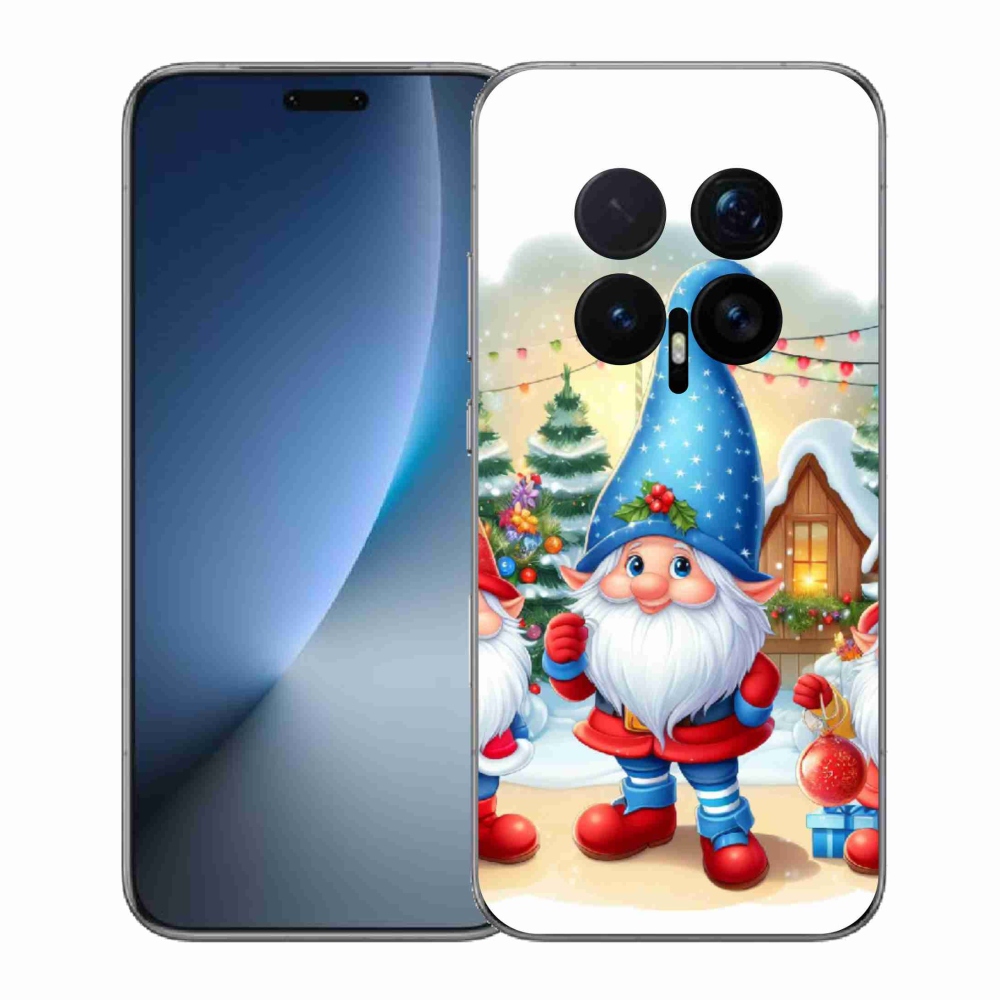 Gelový kryt mmCase na Honor Magic 8 Pro - vánoční skřítci