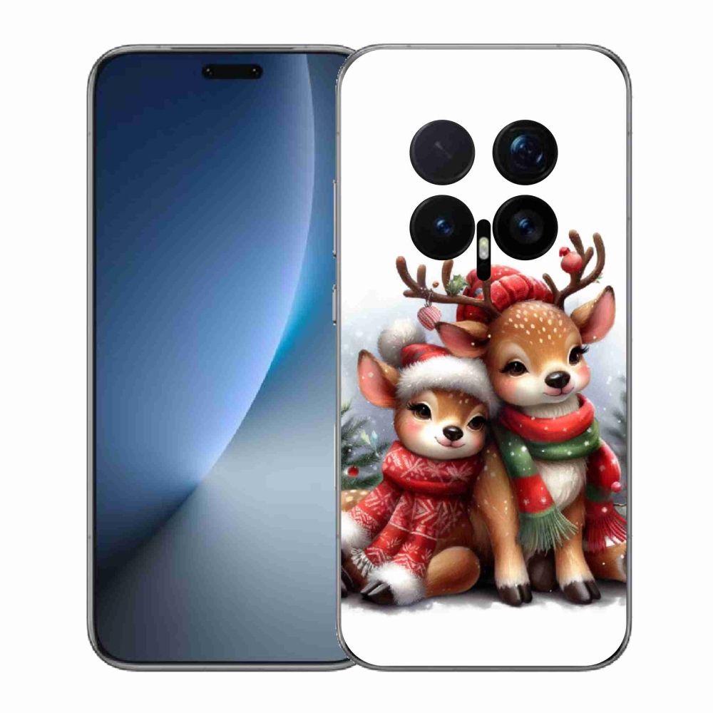 Gelový kryt mmCase na Honor Magic 8 Pro - vánoční sobi