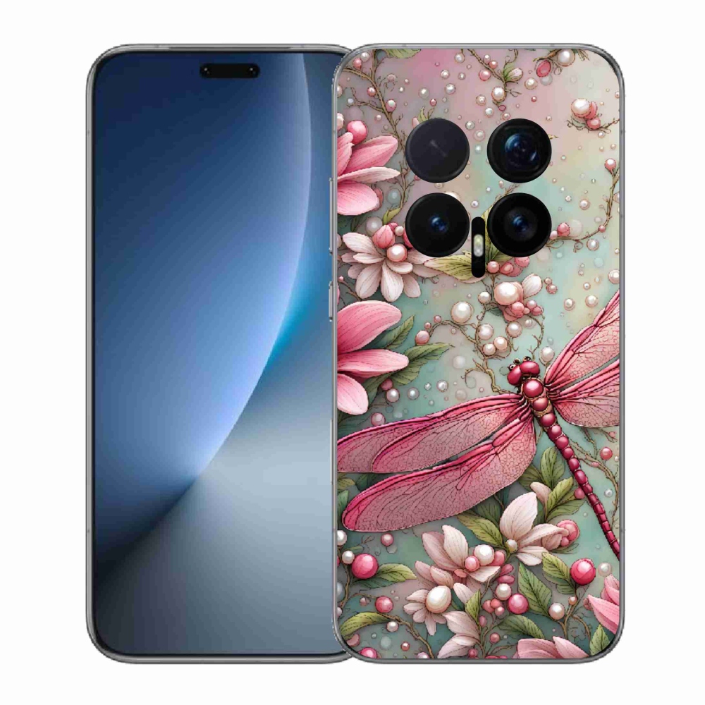 Gelový kryt mmCase na Honor Magic 8 Pro - vážka
