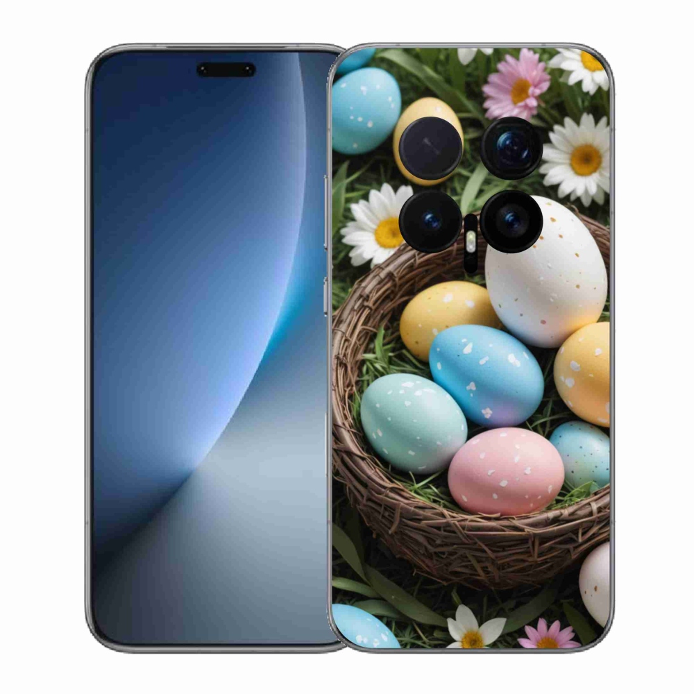 Gelový kryt mmCase na Honor Magic 8 Pro - velikonoční vajíčka 2