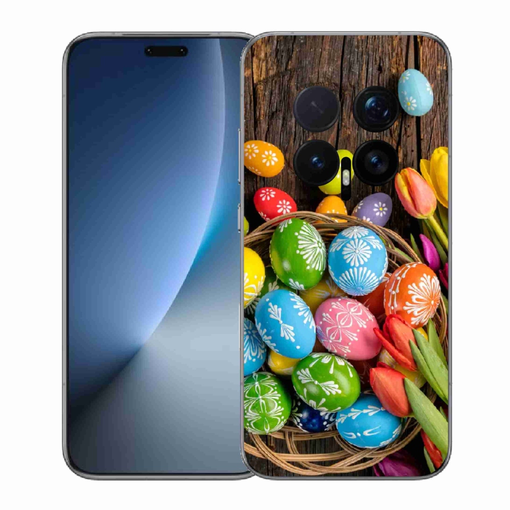 Gelový kryt mmCase na Honor Magic 8 Pro - velikonoční vajíčka