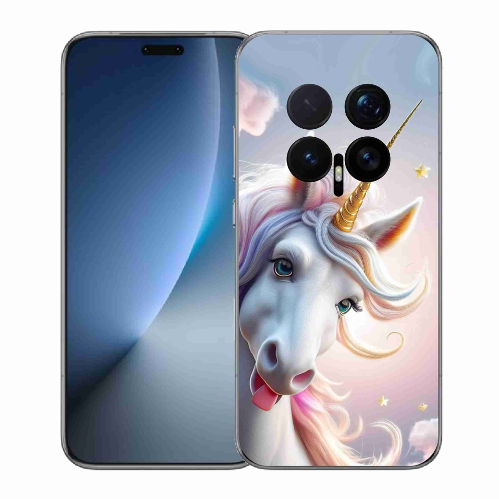 Gelový kryt mmCase na Honor Magic 8 Pro - veselý jednorožec
