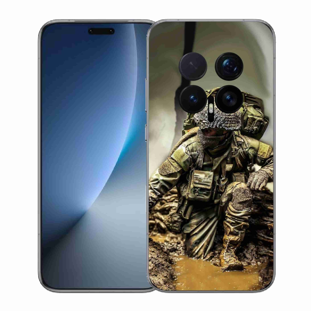 Gelový kryt mmCase na Honor Magic 8 Pro - voják