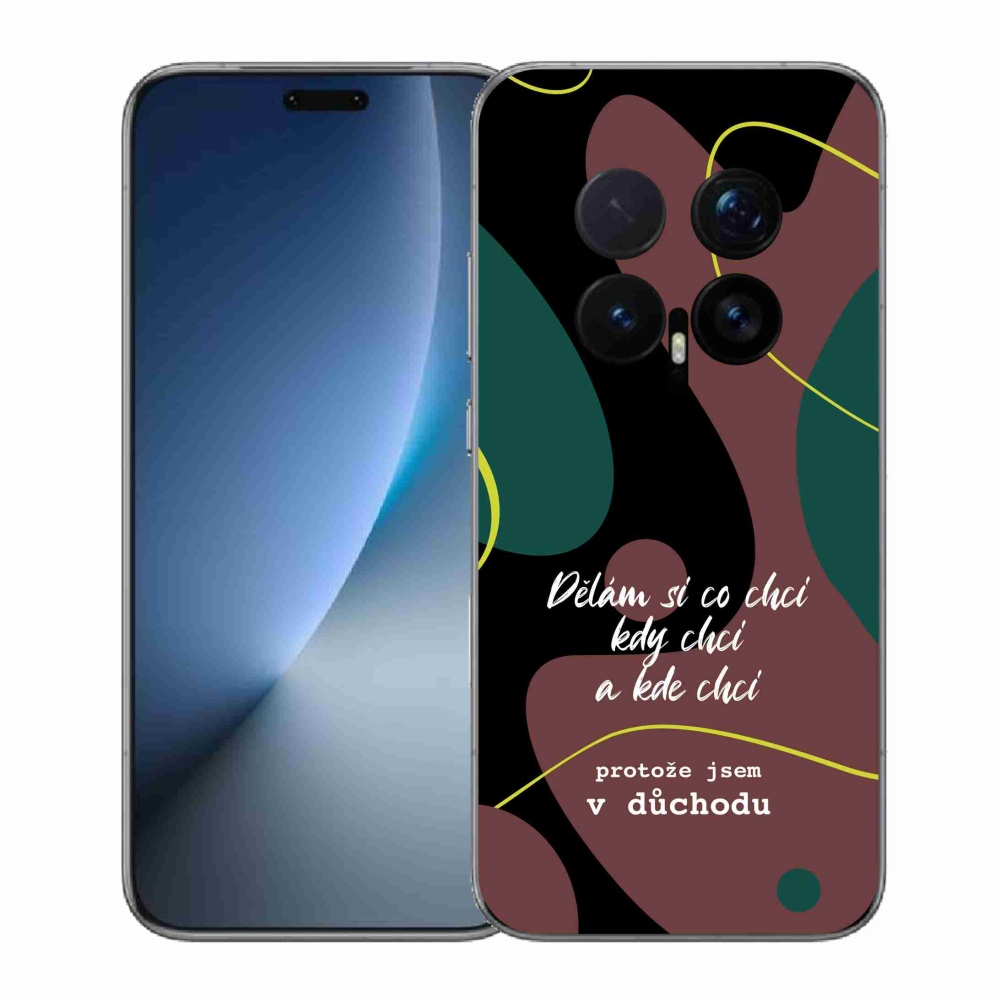 Gelový kryt mmCase na Honor Magic 8 Pro - vtipný text 10 černé pozadí