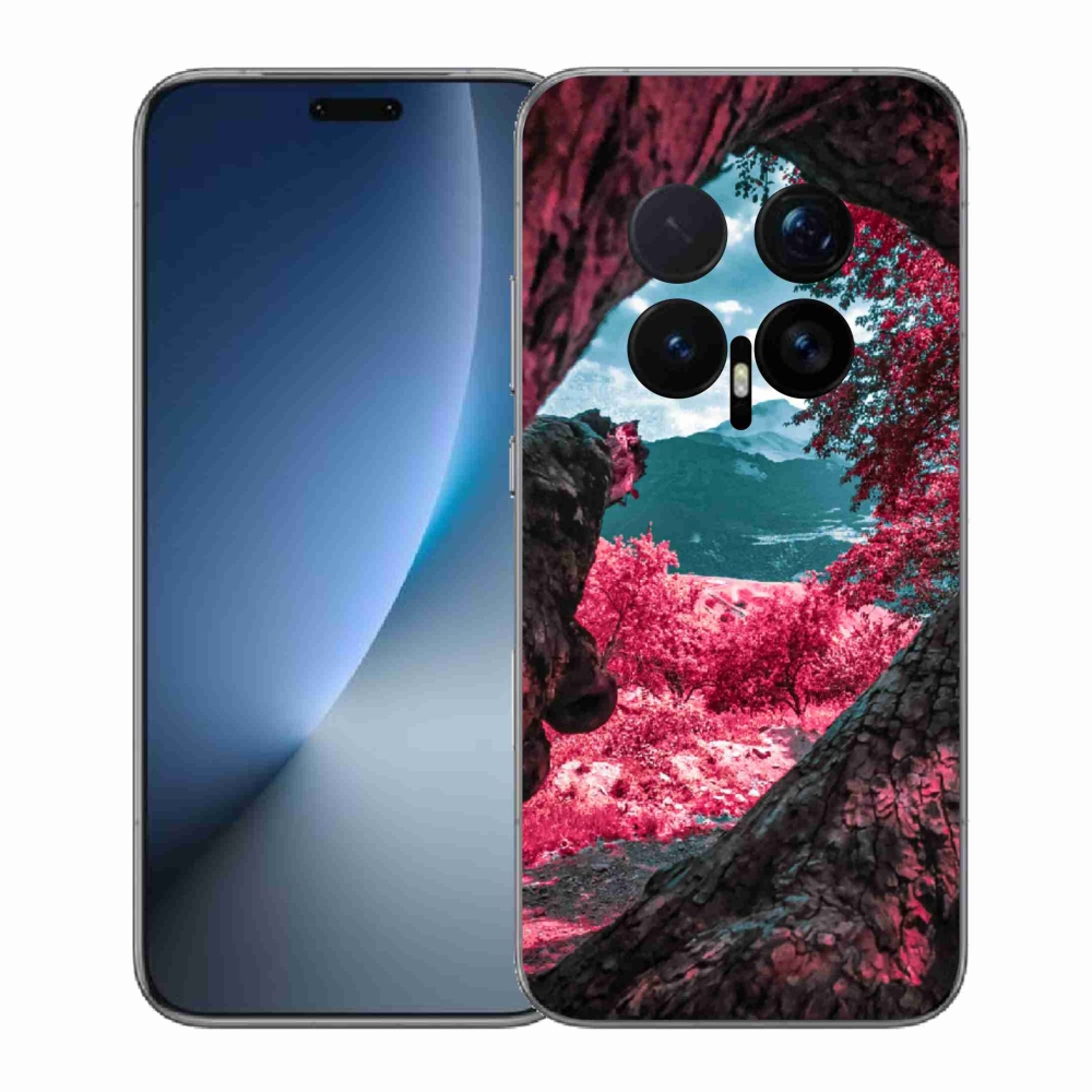 Gelový kryt mmCase na Honor Magic 8 Pro - výhled na hory