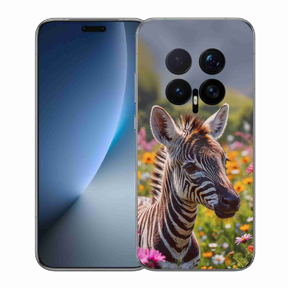Gelový kryt mmCase na Honor Magic 8 Pro - zebra na louce