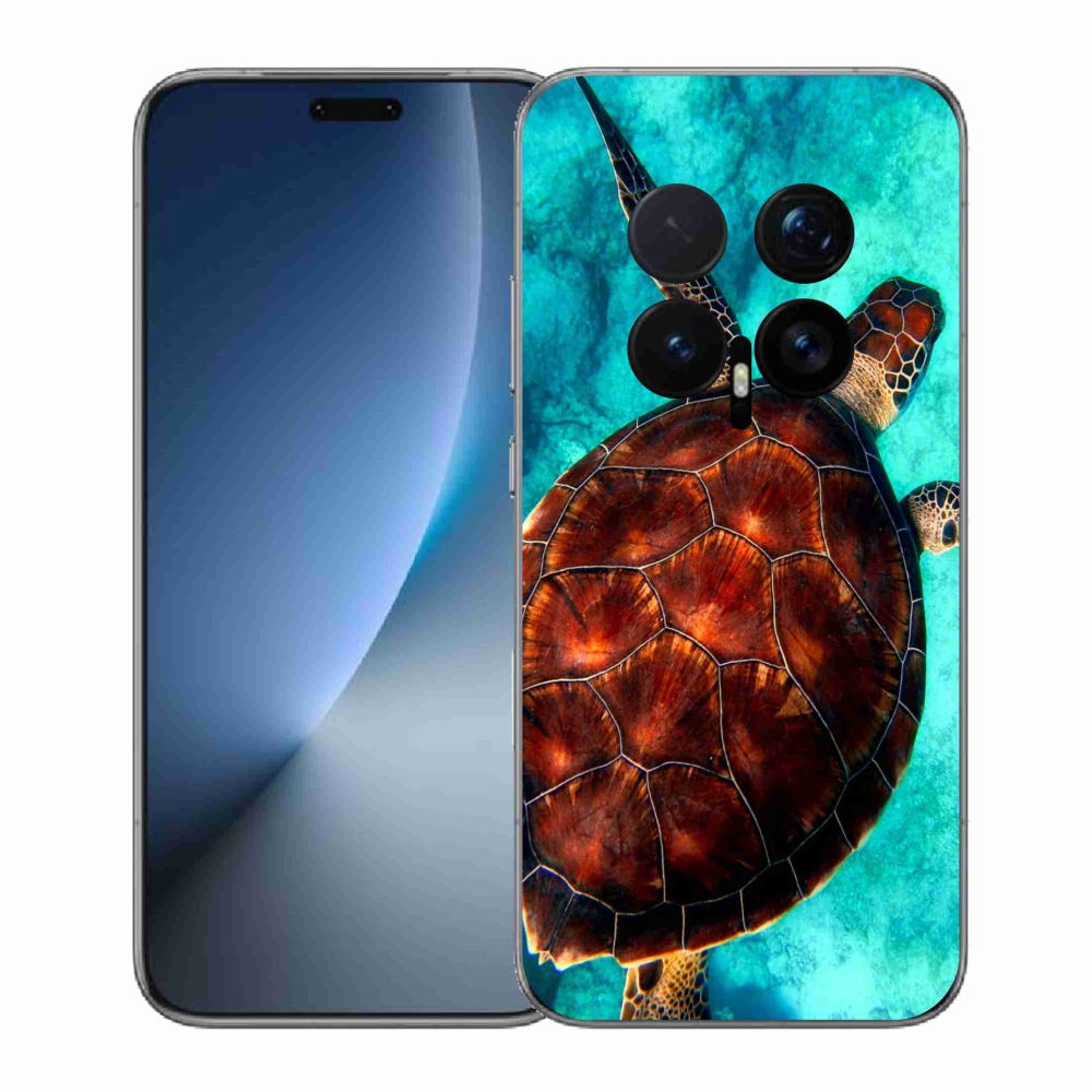 Gelový kryt mmCase na Honor Magic 8 Pro - želva