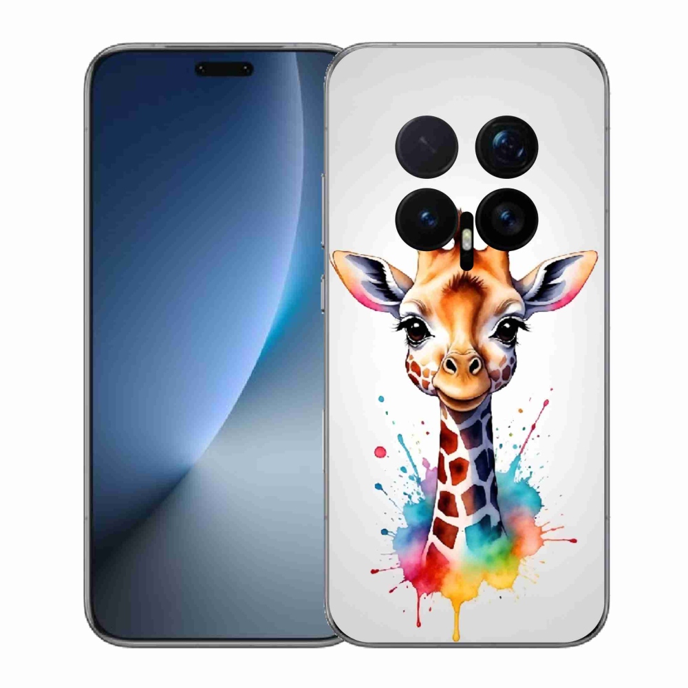 Gelový kryt mmCase na Honor Magic 8 Pro - žirafa 1