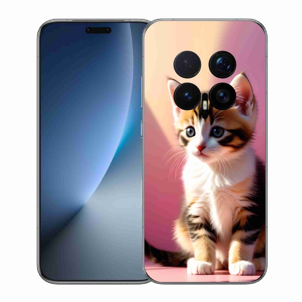 Gelový kryt mmCase na Honor Magic 8 Pro - zvědavé kotě 2