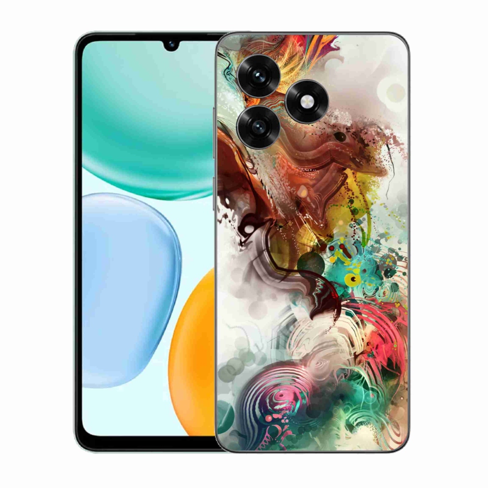 Gelový kryt mmCase na Honor X5c Plus - abstrakt 1