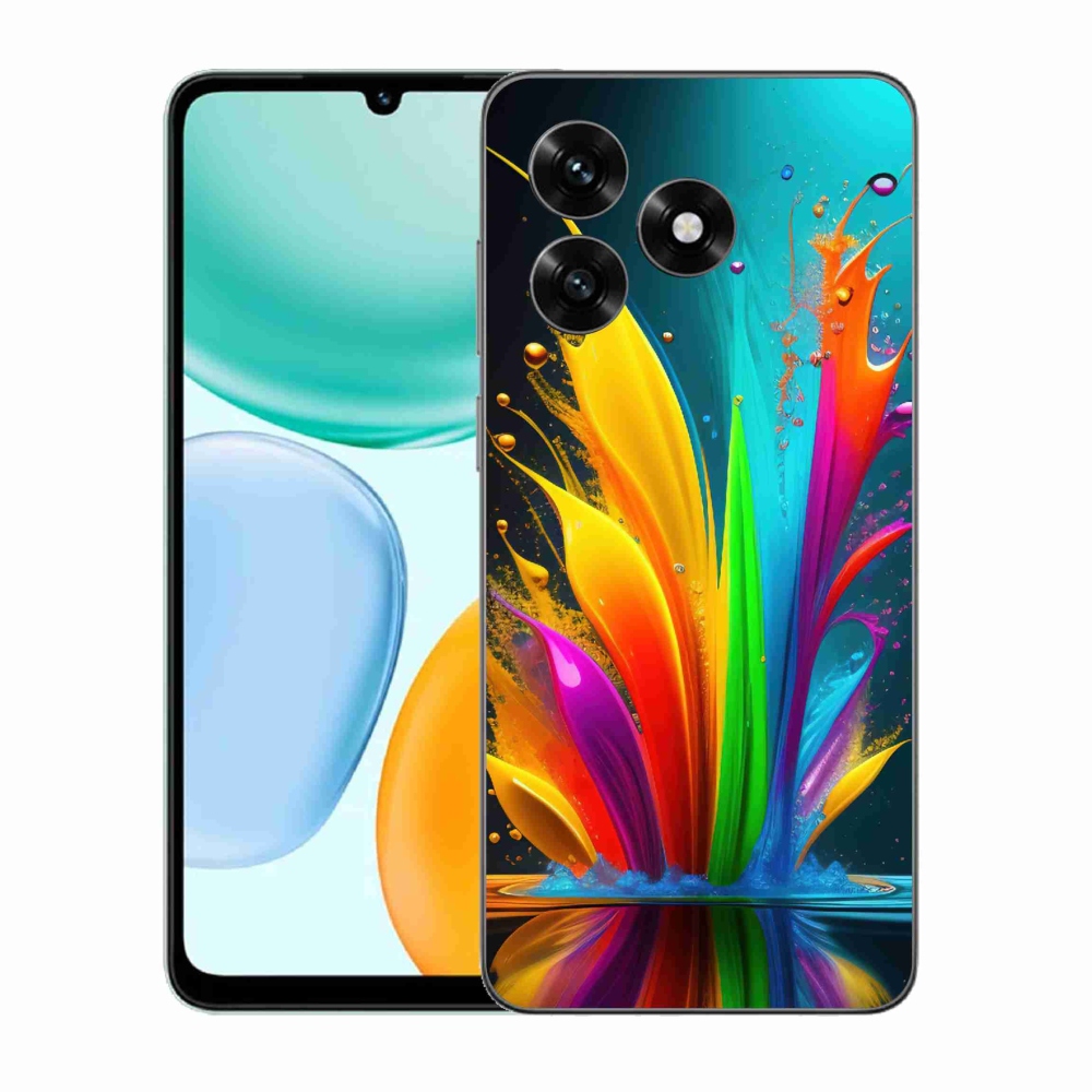 Gelový kryt mmCase na Honor X5c Plus - abstraktní motiv 1