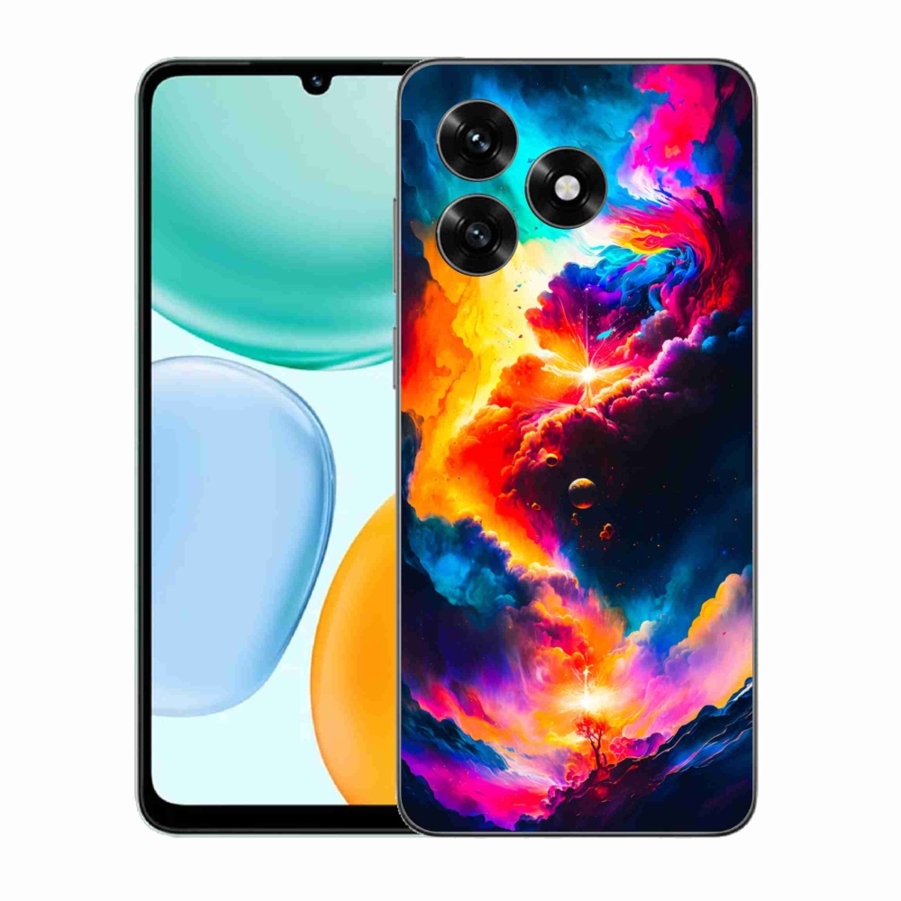 Gelový kryt mmCase na Honor X5c Plus - abstraktní motiv
