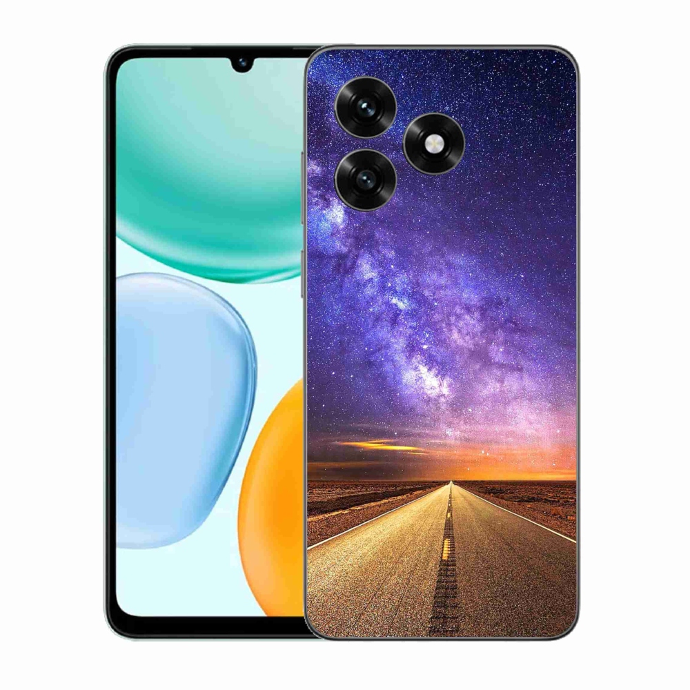 Gelový kryt mmCase na Honor X5c Plus - americká silnice