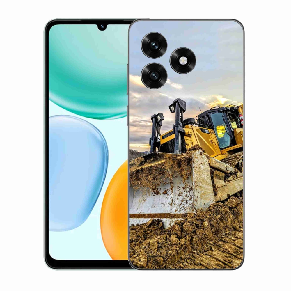 Gelový kryt mmCase na Honor X5c Plus - bagr