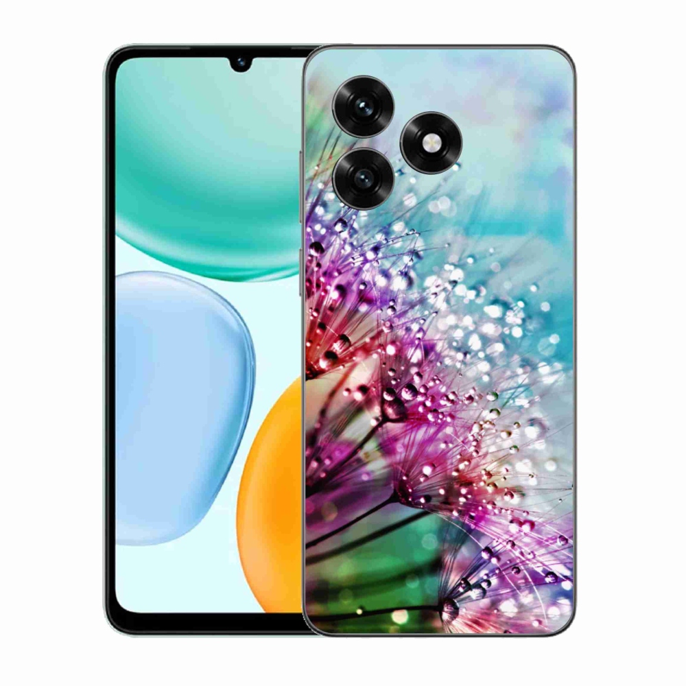 Gelový kryt mmCase na Honor X5c Plus - barevné květy