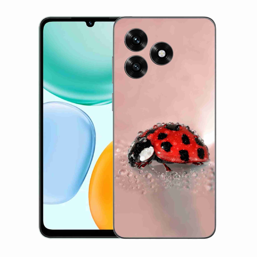 Gelový kryt mmCase na Honor X5c Plus - beruška