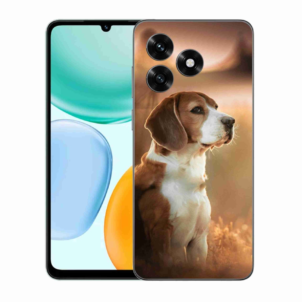 Gelový kryt mmCase na Honor X5c Plus - bígl