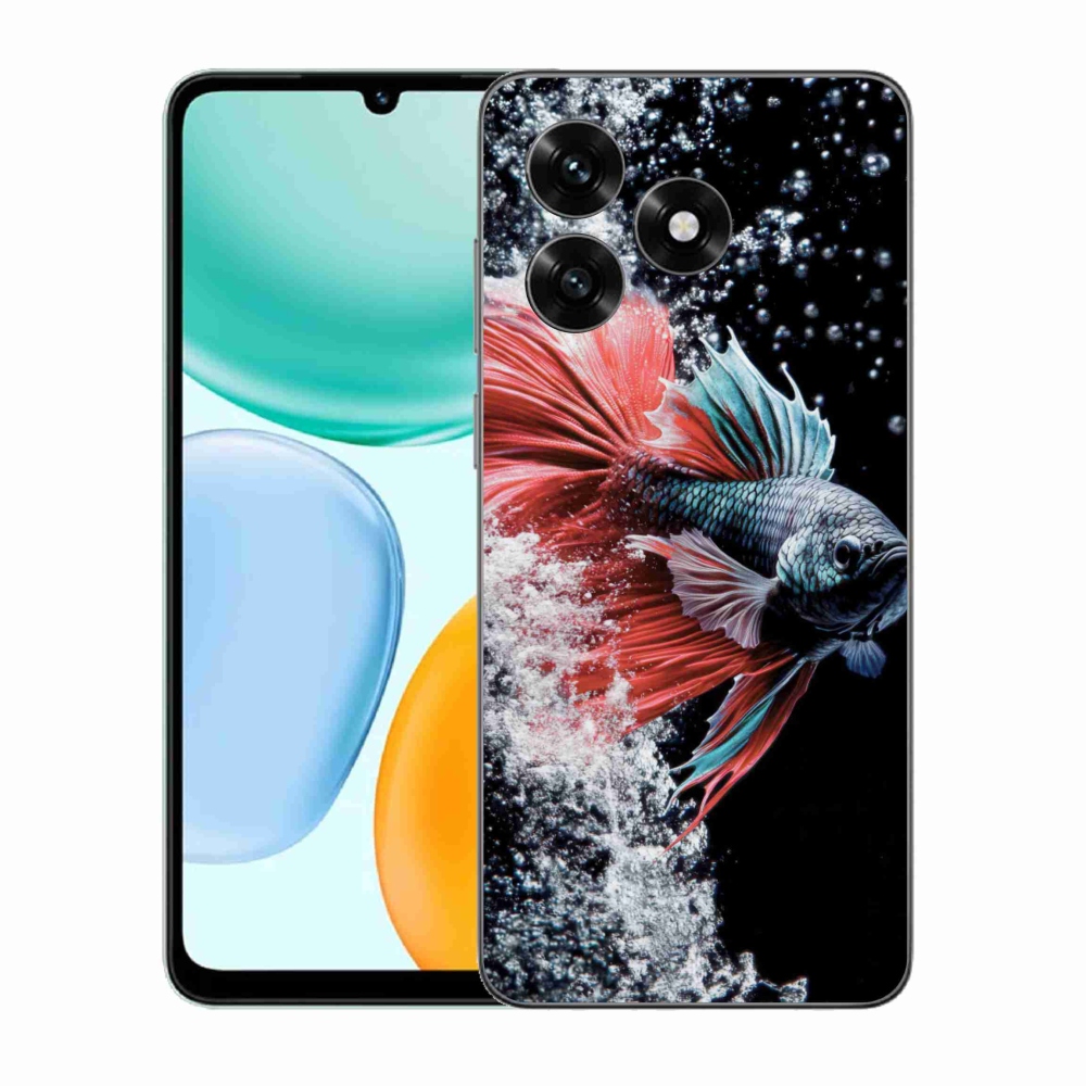 Gelový kryt mmCase na Honor X5c Plus - bojovnice pestrá