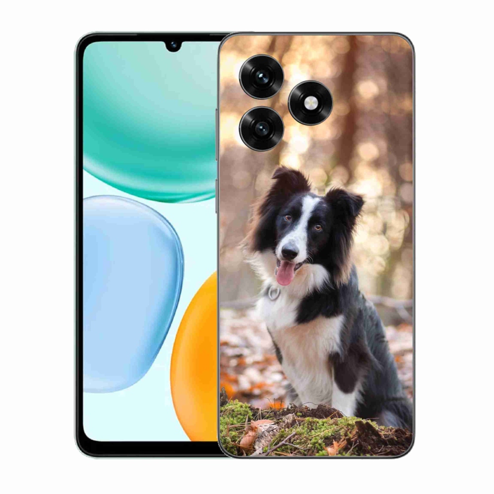 Gelový kryt mmCase na Honor X5c Plus - border kolie 1