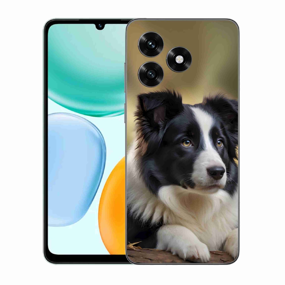 Gelový kryt mmCase na Honor X5c Plus - border kolie 2