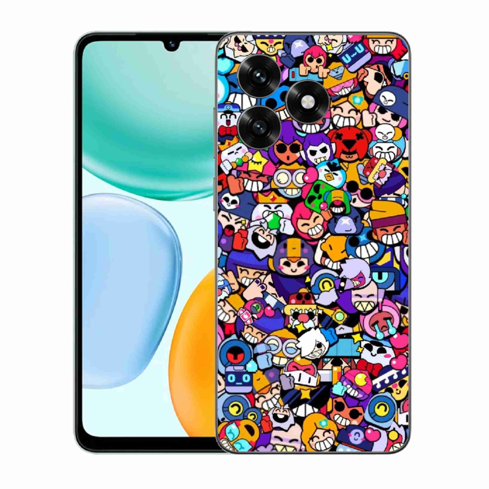 Gelový kryt mmCase na Honor X5c Plus - brawl stars 2