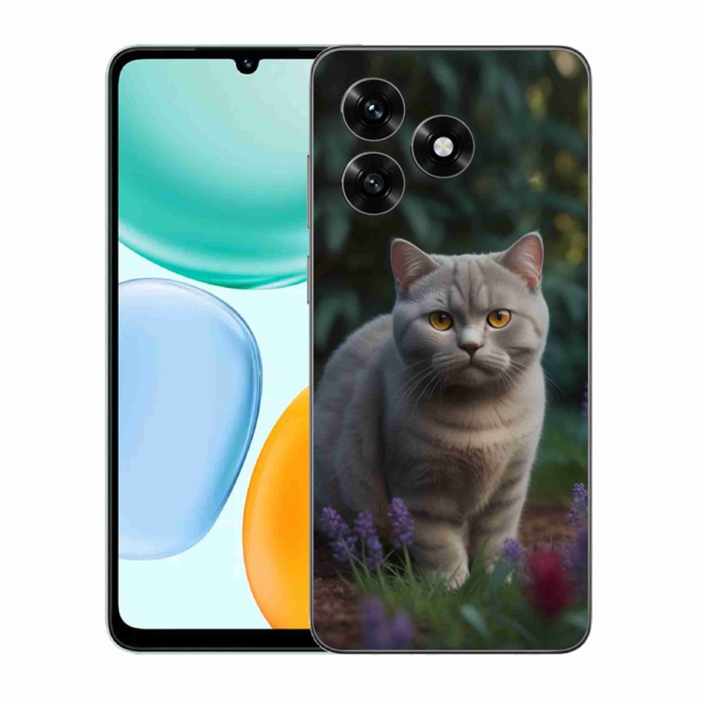 Gelový kryt mmCase na Honor X5c Plus - britská kočka