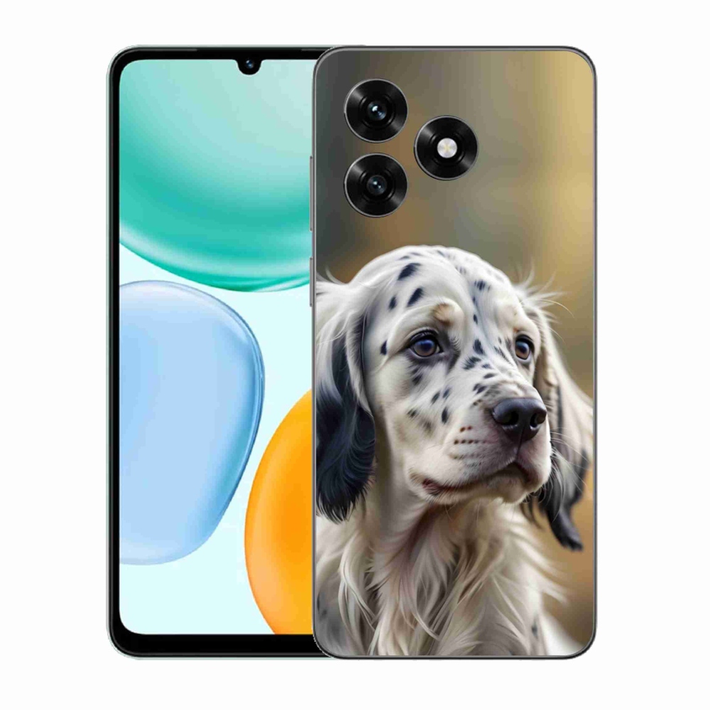 Gelový kryt mmCase na Honor X5c Plus - anglický setr