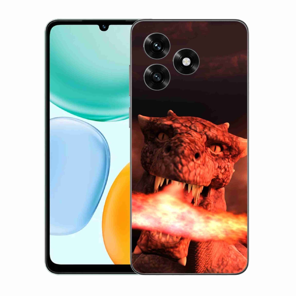 Gelový kryt mmCase na Honor X5c Plus - drak