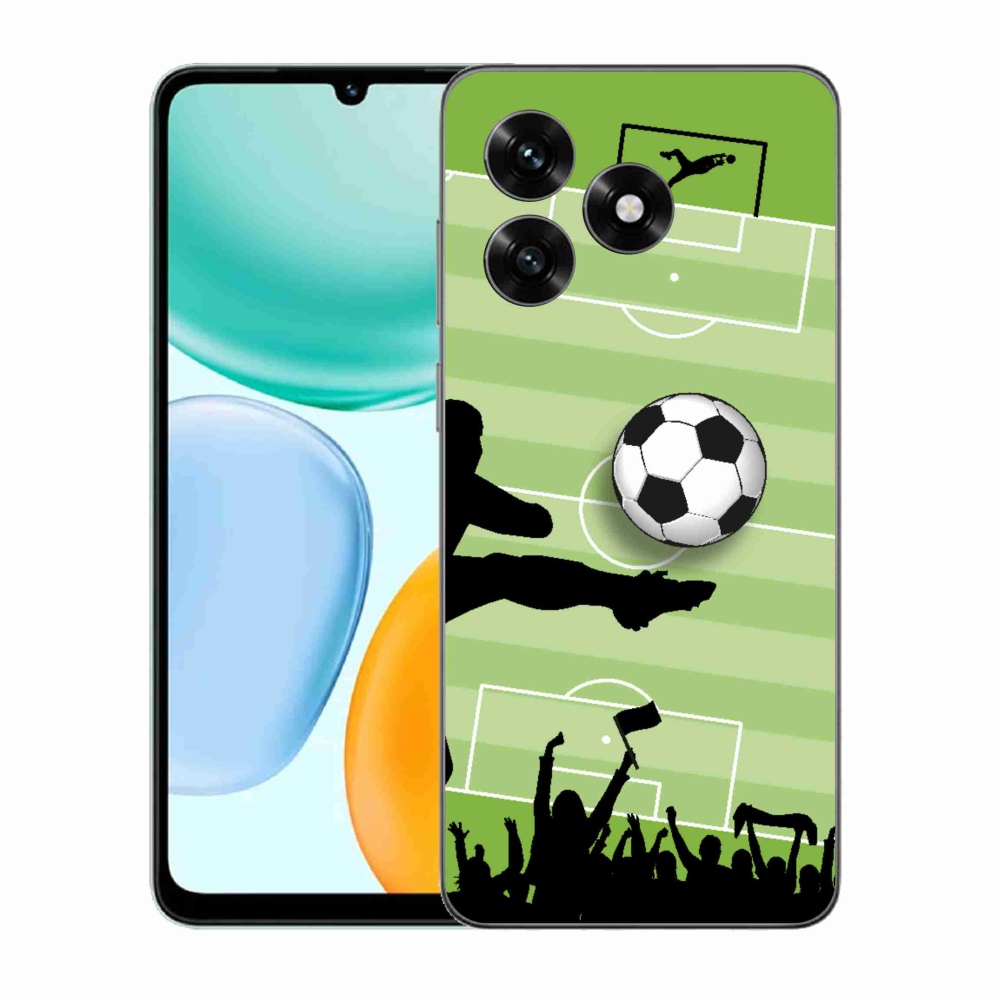 Gelový kryt mmCase na Honor X5c Plus - fotbal 3
