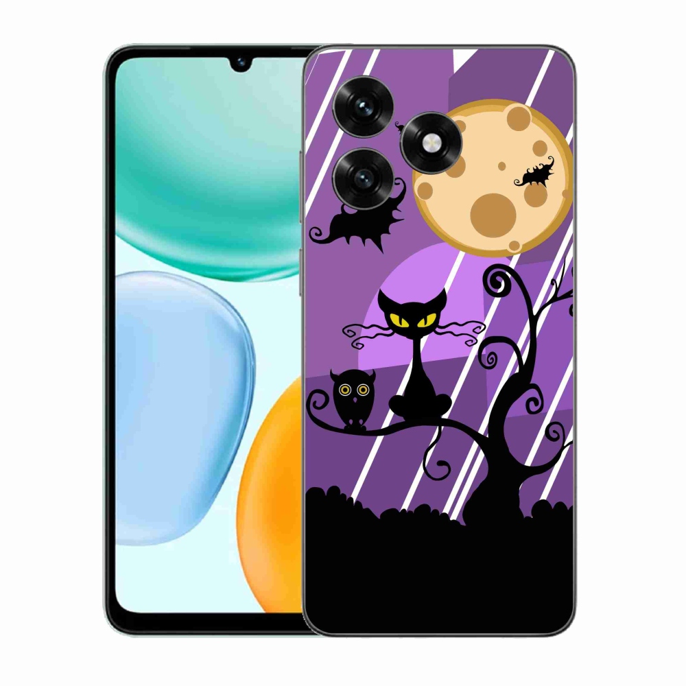 Gelový kryt mmCase na Honor X5c Plus - halloween