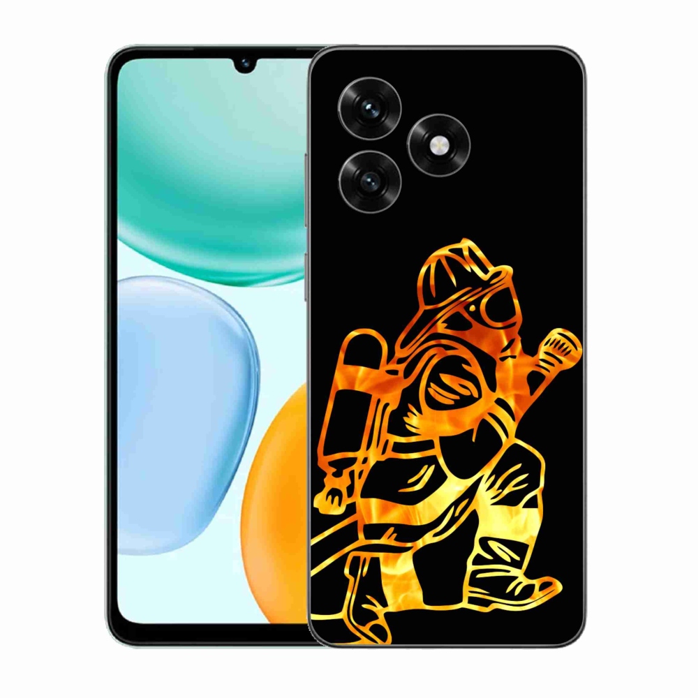 Gelový kryt mmCase na Honor X5c Plus - hasič 1