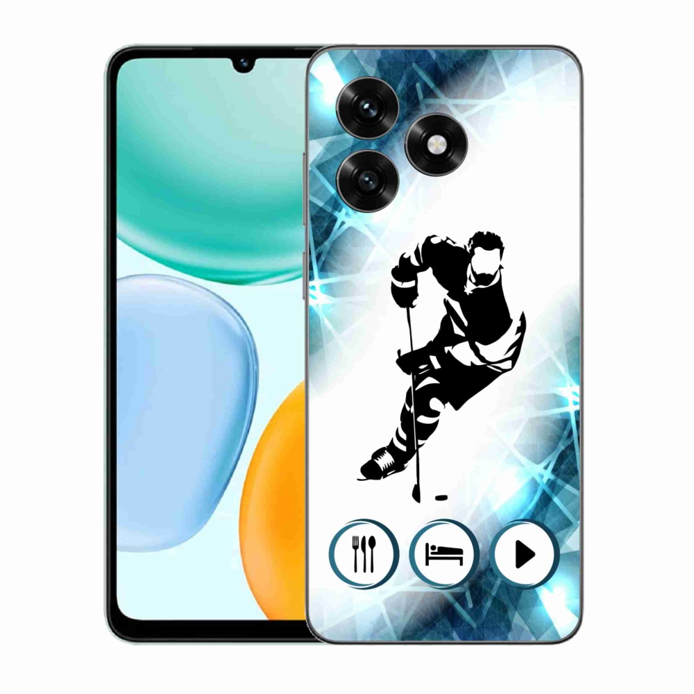 Gelový kryt mmCase na Honor X5c Plus - hokej 1