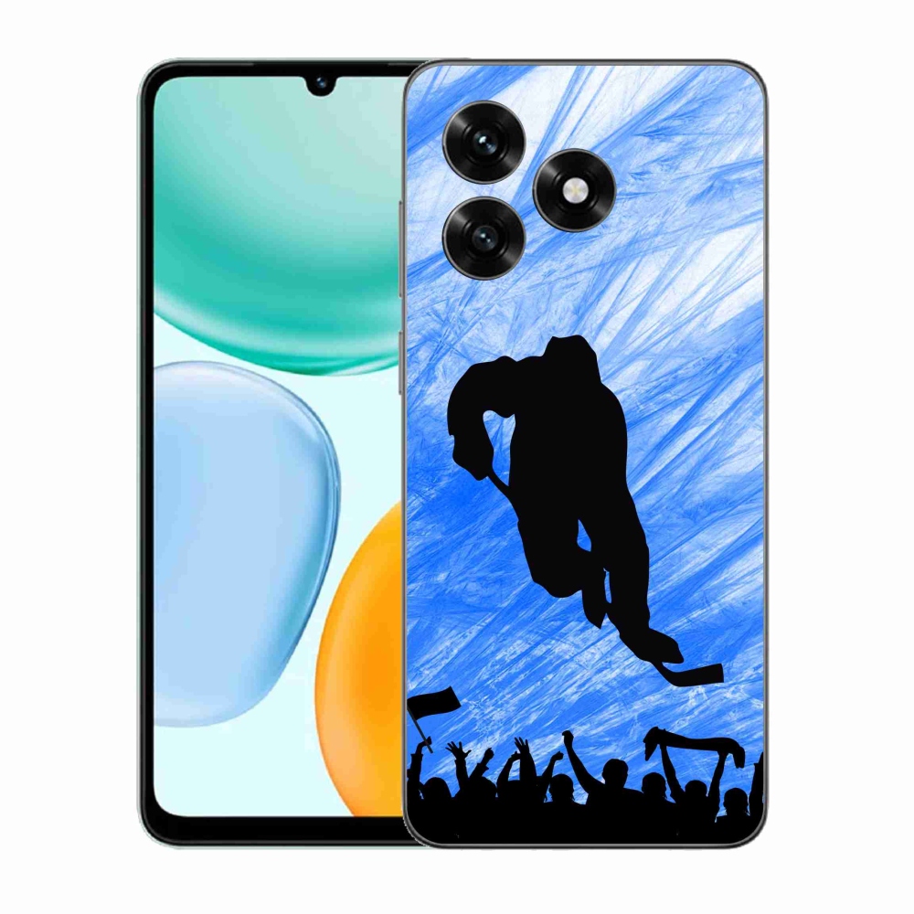 Gelový kryt mmCase na Honor X5c Plus - hokejový hráč