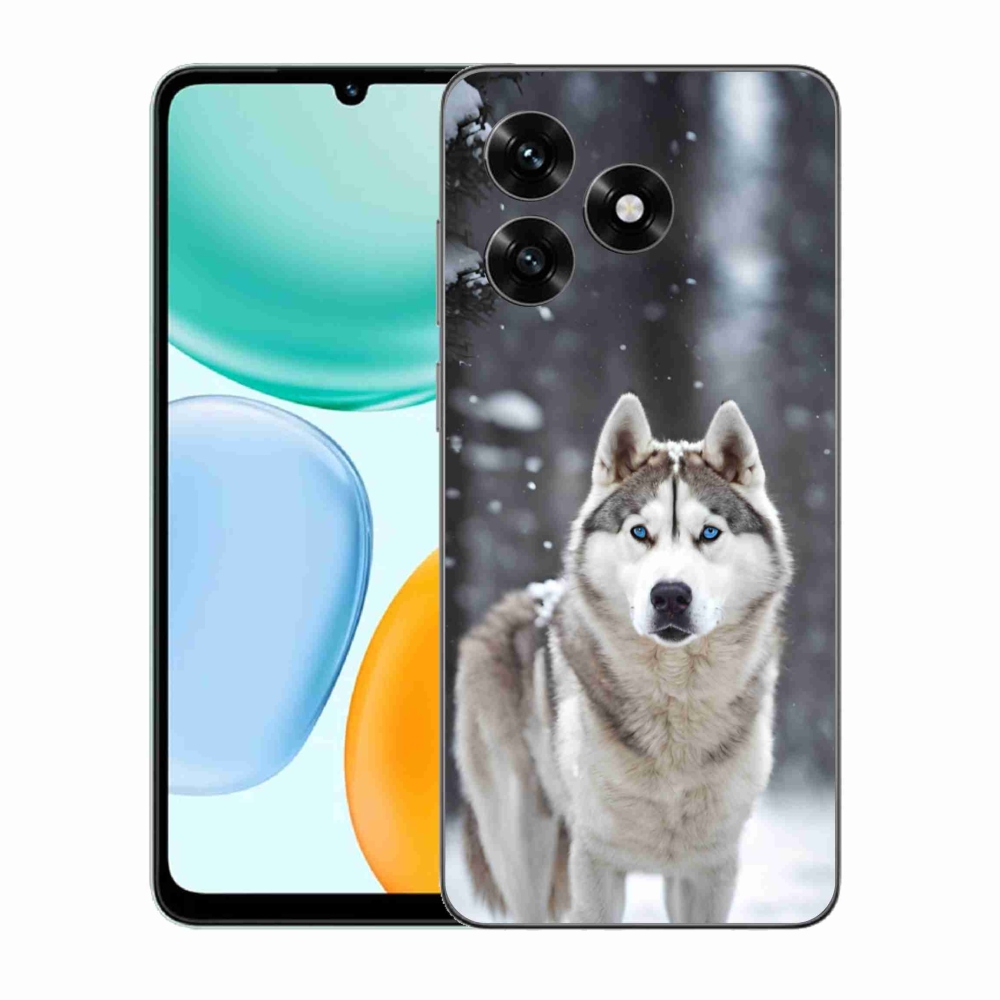 Gelový kryt mmCase na Honor X5c Plus - husky 2