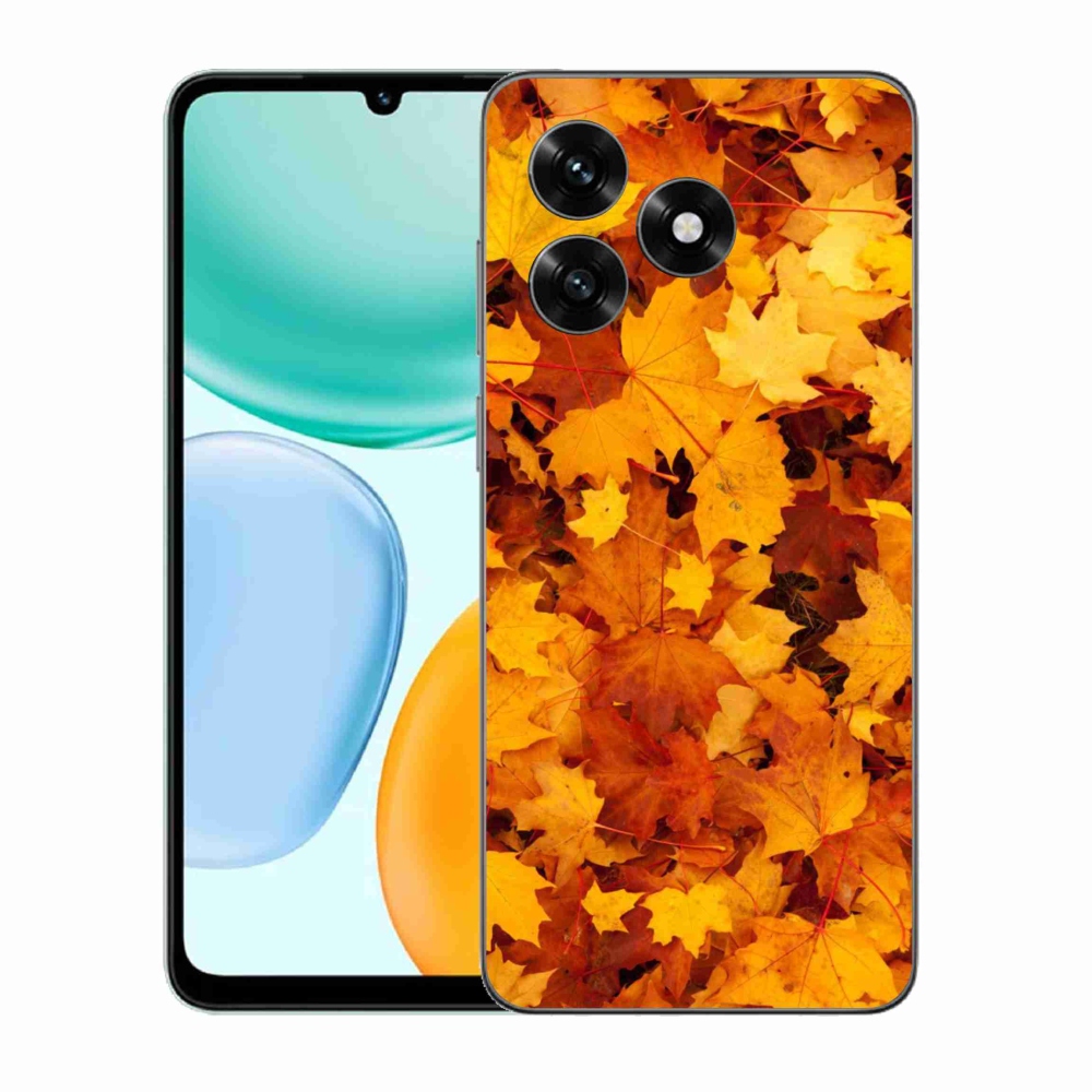 Gelový kryt mmCase na Honor X5c Plus - javorové listy