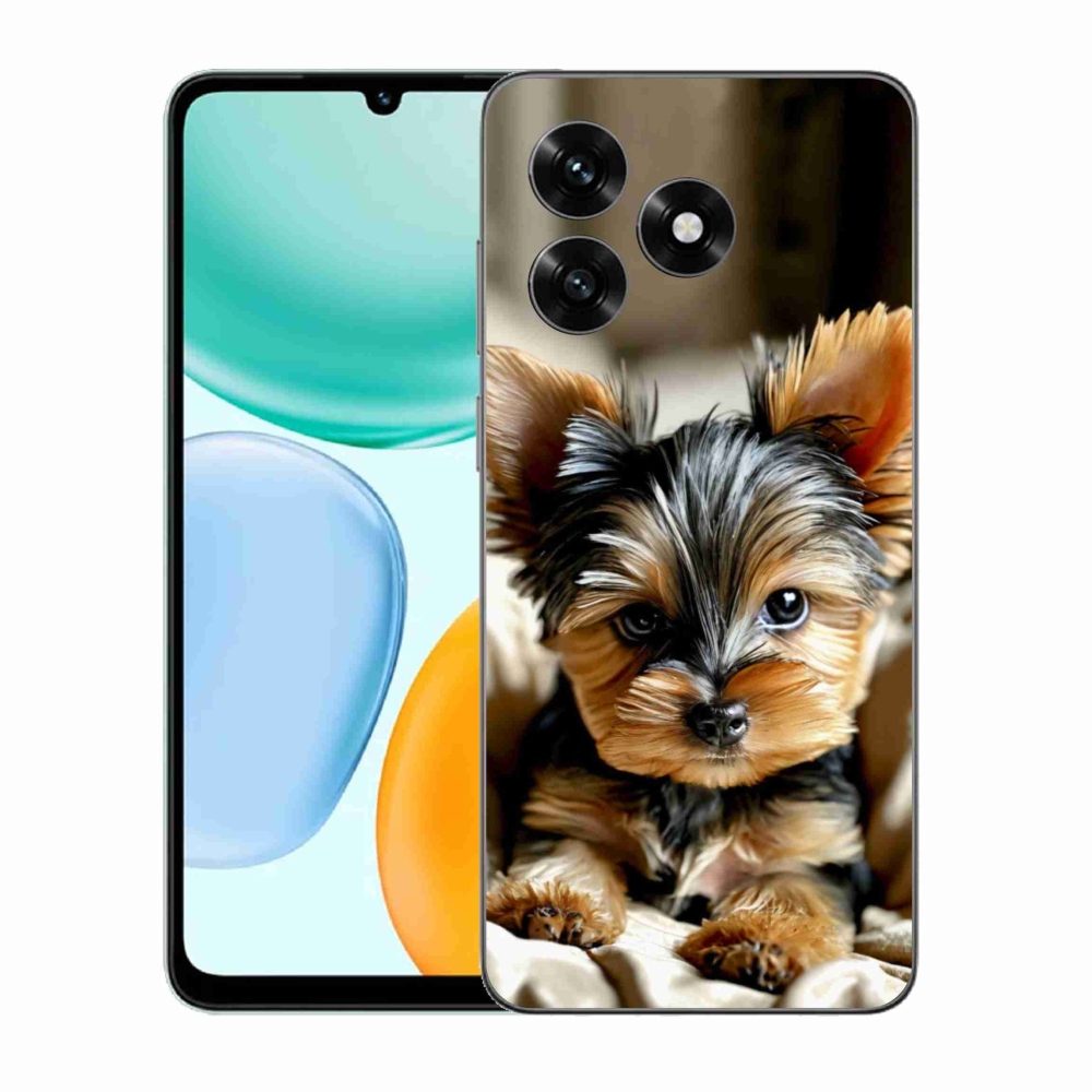 Gelový kryt mmCase na Honor X5c Plus - jorkšír 11