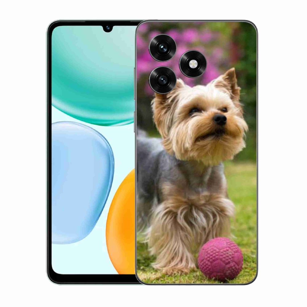 Gelový kryt mmCase na Honor X5c Plus - jorkšír 4