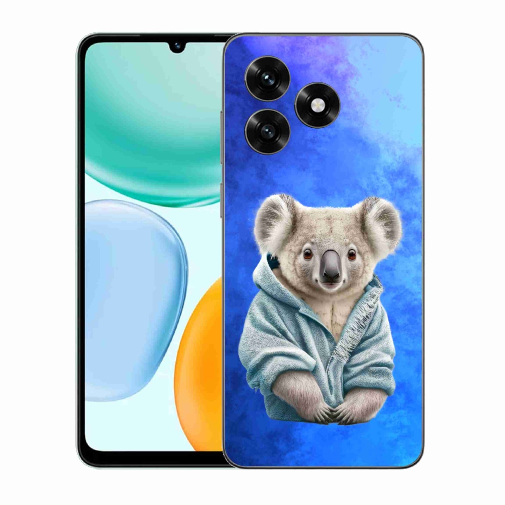 Gelový kryt mmCase na Honor X5c Plus - koala ve svetru