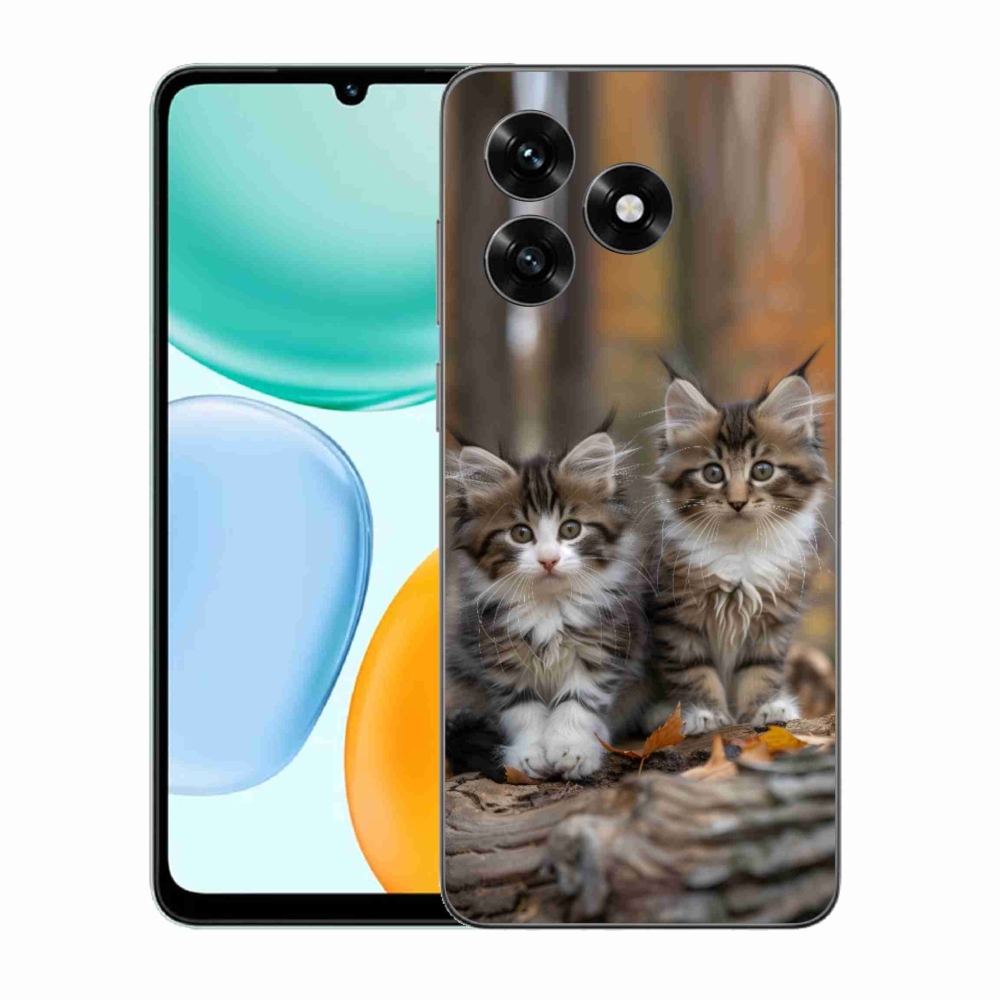 Gelový kryt mmCase na Honor X5c Plus - kočičí duo 3