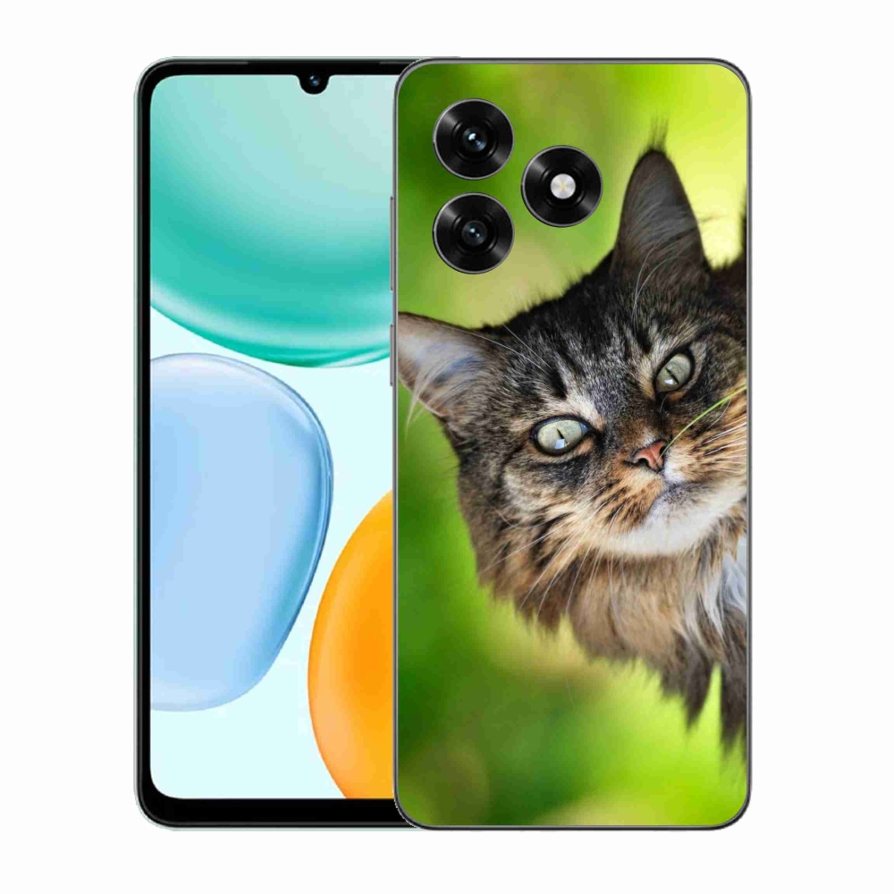 Gelový kryt mmCase na Honor X5c Plus - kočka 3