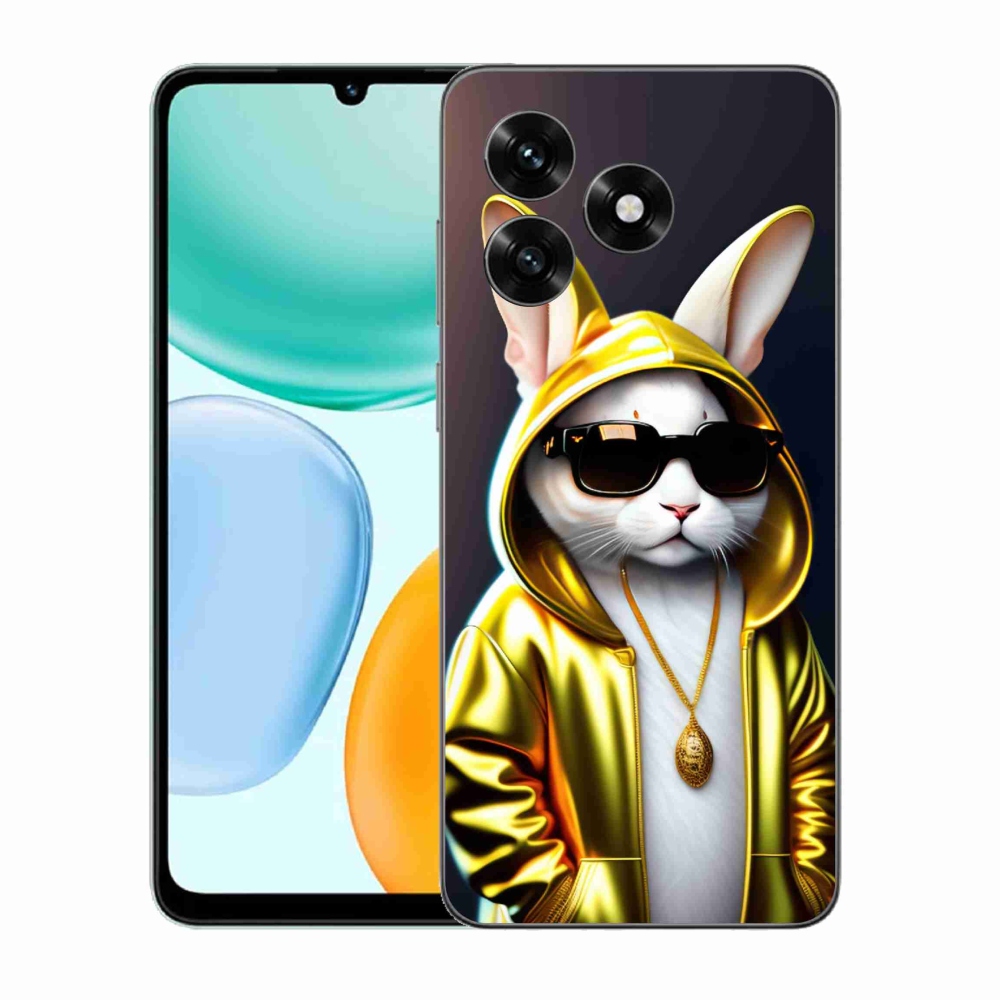 Gelový kryt mmCase na Honor X5c Plus - kočka boss