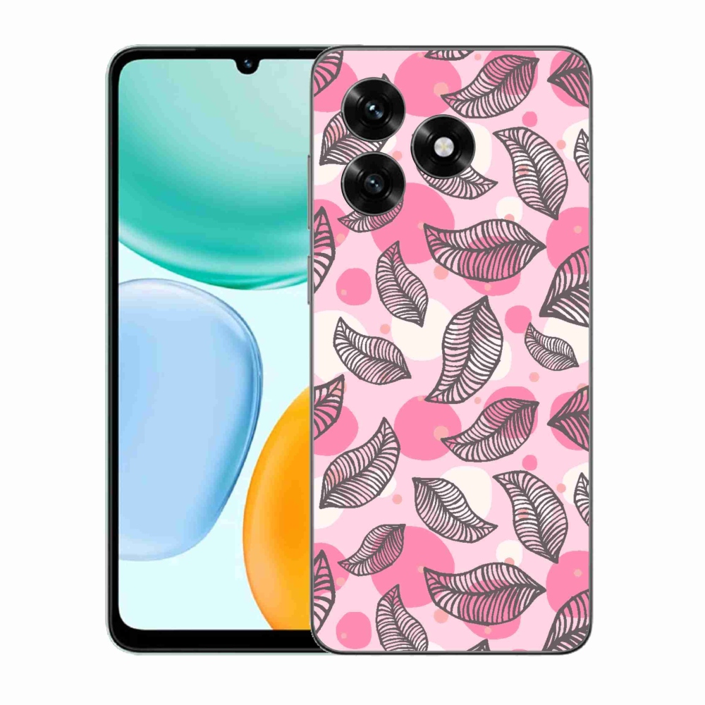 Gelový kryt mmCase na Honor X5c Plus - kreslené padající listy