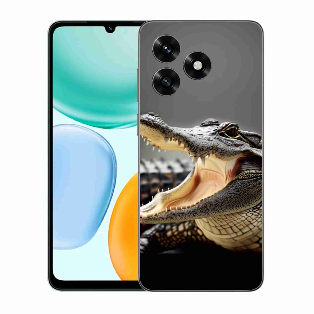 Gelový kryt mmCase na Honor X5c Plus - krokodýl