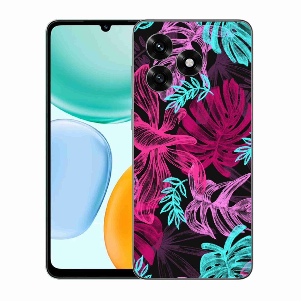 Gelový kryt mmCase na Honor X5c Plus - květiny 1