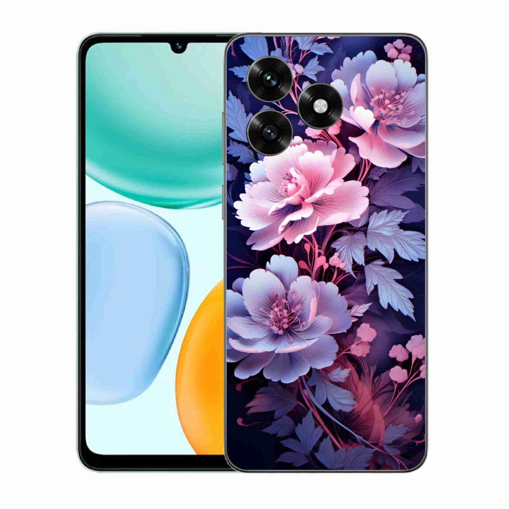 Gelový kryt mmCase na Honor X5c Plus - květiny 11